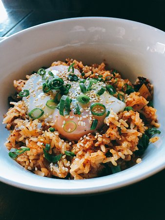 République signature dishes Kimchi Fried Rice
Chia Pudding
Short Rib Burrito
